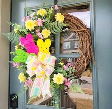 Load image into Gallery viewer, Easter Peeps Wreath