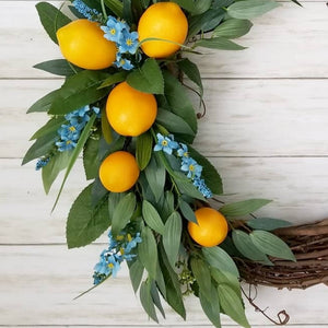 Summer Lemon Wreath