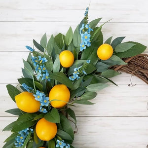Summer Lemon Wreath