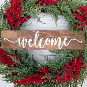 Winter Berry Welcome Wreath