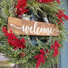 Load image into Gallery viewer, Winter Berry Welcome Wreath