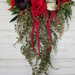 Skull Halloween Wreath