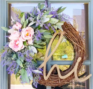 The Jessica Lavender Wreath