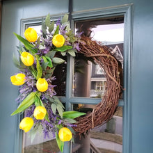 Load image into Gallery viewer, Tulip Lavender Wreath