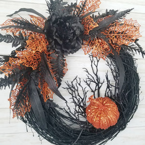 Classic Halloween Wreath