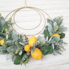 Load image into Gallery viewer, Lemon Kitchen Wreath